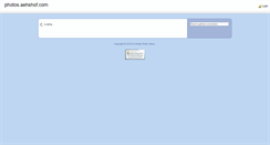 Desktop Screenshot of photos.aehshof.com